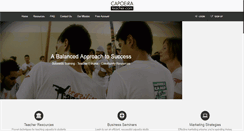 Desktop Screenshot of capoeirateacher.com